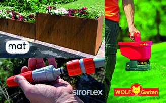Nuovi Listini completi Mat, Siroflex e Wolf Garten